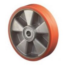 Roue Polyurethane 80mm Guss-Poly/Alu lg.k