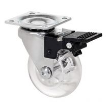 Roue Décorative Transp.Plet Spot d- 75 Sans Frein