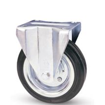 Roues Caoutchoutées Avec Flasques En Acier Avo -200 Mm -