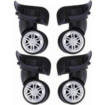 Roues De Valise De Rechange Pour Bagages Universelle Remplacement De La Roue Roulettes Valise De Voyage Bagages Valise Roue Gauche Et Droite Ensemble