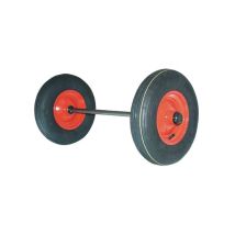 Roue de brouette UNIVERSEL – 25 mm – 400 x 8 – 4 plis – Charge maximale, Matières