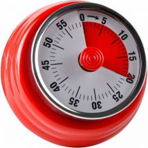 Csparkv - Rouge)Kitchen Timer Rappel Gérer Les Minuteries Minuterie Mécanique Rotative à 360 Degrés Compte à Rebours de Cuisson Réveil Réfrigérateur