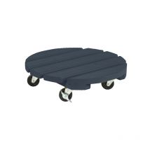 Roul'bac - avec couleur - diamètre 40 cm - anthracite - Fabriqué en France Jany