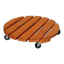 Roul'bac - original - diamètre 50 cm - merisier - Fabriqué en France Jany