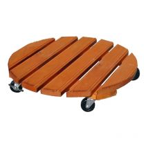 Jany France - Roul'bac - original - diamètre 50 cm - merisier - Fabriqué en France Jany