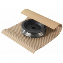 Carton ondulé simple face 420 g/m² - épaisseur 4 mm laize 80cm