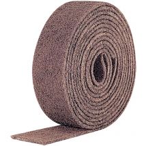 Rouleau d'abrasif en non-tissé cf-rl Longueur 10 m Largeur 100 mm ultra fin gris 10m/RL