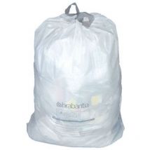 Rouleau 20 sacs poubelles 12 l blanc code c - Brabantia