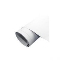Rouleau de 45x2,5 m de plastique adhA sif blanc mat autocollant