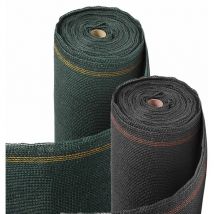 Rouleau de brise vue occultant pour jardin - 1 x 10 m - Gris Linxor