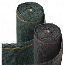 Rouleau de brise vue occultant pour jardin - 2 x 10 m - Gris Linxor
