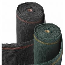 Rouleau de brise vue occultant pour jardin - 1 x 10 m - Vert Linxor