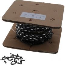 Jardiaffaires - Rouleau 25 Pieds de chaîne Semi-Carrée 3/8LP Jauge 050 pour tronçonneuse