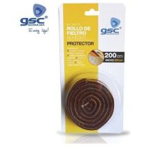 Rouleau de meubles en feutre adhésif 25mmx2M Marron GSC 003802779