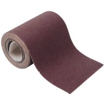 Rouleau de papier abrasif avec bande auto-agrippante Wolfcraft 1740000 Grain 80 (L x l) 4 m x 115 mm 4 m