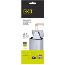 Rouleau de sacs poubelles eco 3-6 litres type a avec 30 sacs poubelles