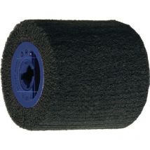Rouleau de satinage non-tissé 80 grossier marron D.100xB100 mm 19 mm Promat