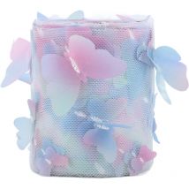 Feiyue - Rouleau de tulle coloré tridimensionnel pour bricolage, accessoires pour cheveux, ruban