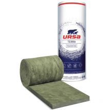 Rouleau laine de verre Ursa coustic terra nue - Ep. 60mm - 10,80m² - r 1.5