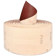 Rouleau papier abrasif resine velcro 115 mm x 25 m grain 40 Fervi