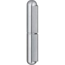 Rouleau profilé KO 50 – 80 mm – Acier inoxydable – Finition brossée mate – Paumelle pour porte et fenêtre