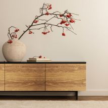 Rouleau revêtement adhésif vinyle au mètre - Sticker lavable Cuisine Meuble Armoire Porte - bois de la forêt noire - 60x200cm