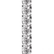 Rouleau sticker déco florale 250x45 vintage