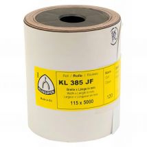 Klingspor - Rouleau toile corindon kl 385 jf Ht. 115 x l. 5000 mm Gr 120 - 278791
