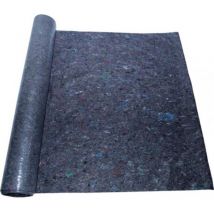 Rouleau toile protection peintre gris 10x1m