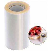Rouleaux à Gateaux Transparent Ruban D'acétate Feuilles de Papier pour Cercle Patisserie Film à Chemiser Transparent pour Mousse Chocolat Décoration