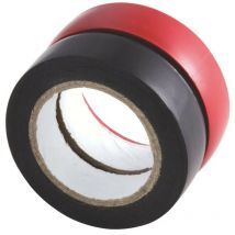 Autobest - Rouleaux adhesifs 15 mmx10 m rouge et noir x 2