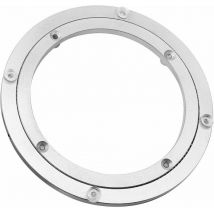 Roulement de table tournante en alliage d'aluminium, table tournante pivotante à usage intensif Rotating Bearing Turntable Round Dining Table Smooth