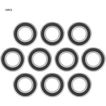 Kkmoon - Roulement en caoutchouc à gorge profonde 6005-2RS, 10 pièces, 25mm x 47mm x 12mm