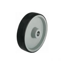 Blickle - Roulette avec revetement polyuréthane Capacité 200 kg diam. 100 mm, trou axe diam. 8 mm