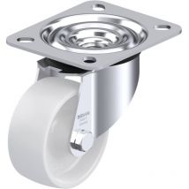 Blickle - Roulette en acier inoxydable, diamètre de 75 mm