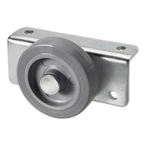 Ruedas Alex - Roue de meuble superposée grise D-50 Lagerda