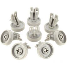 Roulette panier inferieurx8 481252888112 - lave-vaisselle
