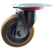 2gt Roues Et Roulettes - Roulette pivotante diamètre 100 mm polyuréthane forthane - 200Kg