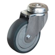 Roulette pivot 50 mm – Charge 30 kg – Zinguée – Quincaillerie