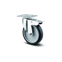 Tente - Roulette de manutention 1475 pao - pivotante à frein - 70 kg - 100 x 25 mm