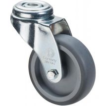 Bs Rollen - Roulette , roue en caoutchouc, A301.A80.050