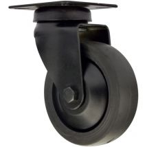 Roulettes pivotantes 75 mm 4 pcs Noir Mac Lean