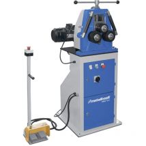 Metallkraft - Cintreuse à 3 galets électrique avec 2 galets motorisés positionnement horizontal vertical 1,1 kW 400V PRM10E 3X400V