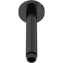 Balterley - Round Ceiling Mount Shower Arm 150mm - Matt Black