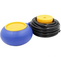 Beijiyi - Round float switch with 4 m cable, water level controller for water tank, sump pump