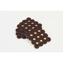 Round Furniture Felt Pads 16 Pcs Self adhesive Floor protector