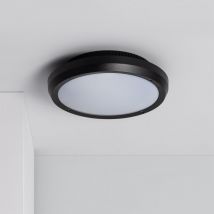 Round outdoor ceiling light Curio IP65 black black
