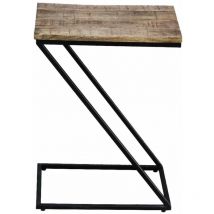 Tavolino Kenobi in Legno di Magnolia Rousseau - Marrone