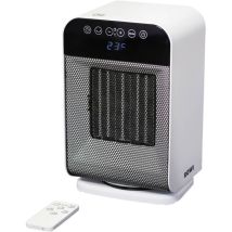 Rowi 1 03 03 0353 Radiateur Soufflant Céramique Hkh 2000/2/1 Odt Premium 60 M³ Blanc, Noir