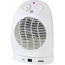ROWI 1 03 03 0041 Radiateur soufflant non applicable 60 m³ blanc